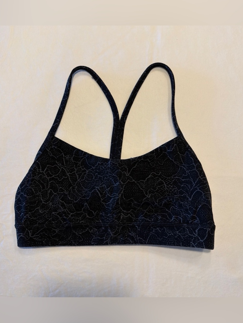 lululemon athletica Black flow y bra nulu